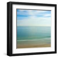 Seacoast 17-David E Rowell-Framed Art Print