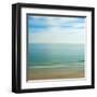 Seacoast 17-David E Rowell-Framed Art Print