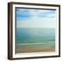 Seacoast 17-David E Rowell-Framed Art Print