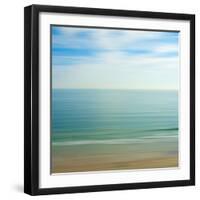 Seacoast 17-David E Rowell-Framed Art Print