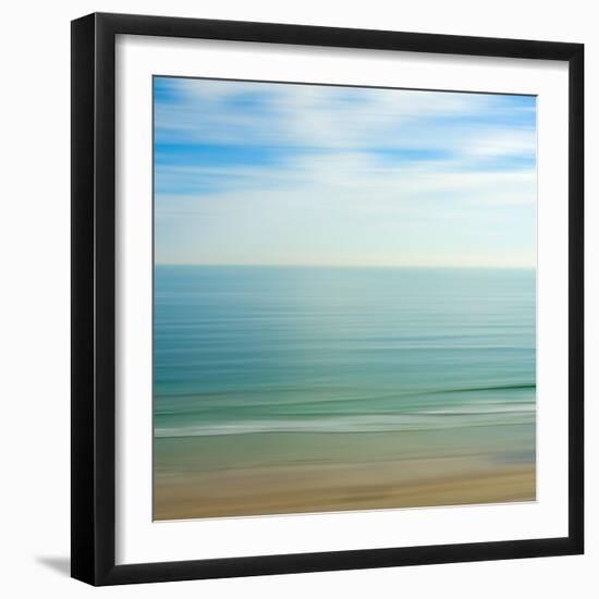 Seacoast 17-David E Rowell-Framed Art Print