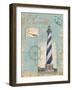 Seacoast Lighthouse I-Paul Brent-Framed Art Print