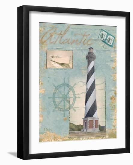 Seacoast Lighthouse I-Paul Brent-Framed Art Print