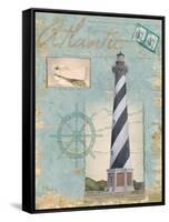 Seacoast Lighthouse I-Paul Brent-Framed Stretched Canvas