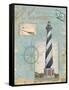 Seacoast Lighthouse I-Paul Brent-Framed Stretched Canvas