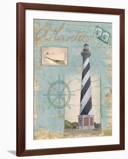 Seacoast Lighthouse I-Paul Brent-Framed Art Print