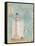 Seacoast Lighthouse II-Paul Brent-Framed Stretched Canvas