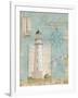 Seacoast Lighthouse II-Paul Brent-Framed Art Print