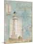 Seacoast Lighthouse II-Paul Brent-Mounted Art Print