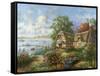 Seacove Cottage-Nicky Boehme-Framed Stretched Canvas