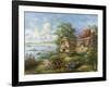 Seacove Cottage-Nicky Boehme-Framed Giclee Print