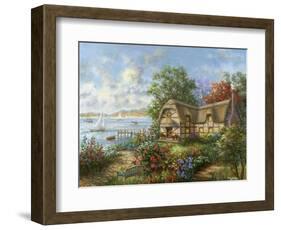 Seacove Cottage-Nicky Boehme-Framed Giclee Print