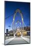 Seafarers Bridge and Convention Centre at dawn, Melbourne, Victoria, Australia-Ian Trower-Mounted Photographic Print