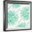 Seafoam Fan Palm Pattern-Cat Coquillette-Framed Giclee Print