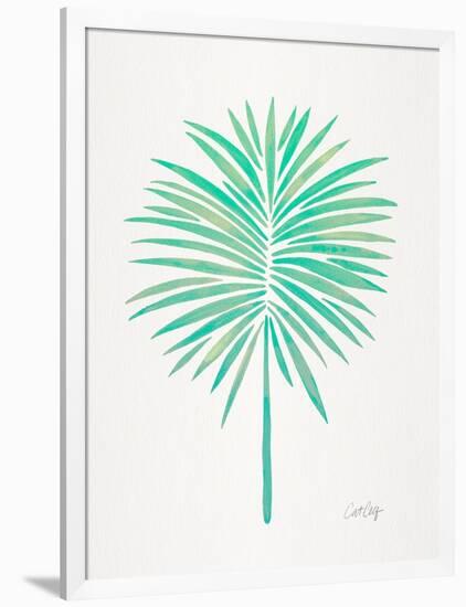 Seafoam Fan Palm-Cat Coquillette-Framed Art Print