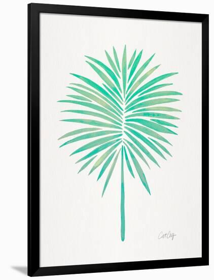 Seafoam Fan Palm-Cat Coquillette-Framed Art Print