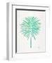 Seafoam Fan Palm-Cat Coquillette-Framed Art Print