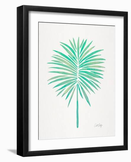 Seafoam Fan Palm-Cat Coquillette-Framed Art Print