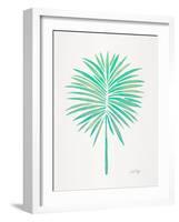 Seafoam Fan Palm-Cat Coquillette-Framed Art Print