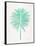 Seafoam Fan Palm-Cat Coquillette-Framed Stretched Canvas