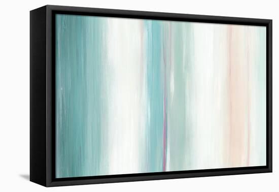 Seafoam Spectrum I-June Vess-Framed Stretched Canvas