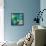 Seafoam Storm Two-Heather Noel Robinson-Framed Stretched Canvas displayed on a wall