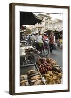 Seafood at Food Market, Phnom Penh, Cambodia, Indochina, Southeast Asia, Asia-Ben Pipe-Framed Photographic Print