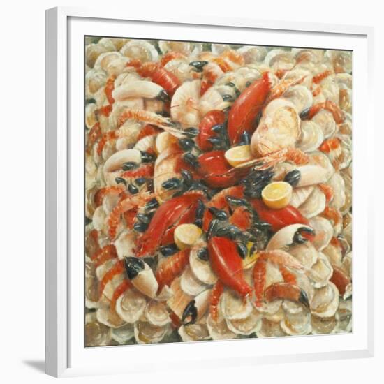 Seafood Extravaganza, 2010-Lincoln Seligman-Framed Giclee Print