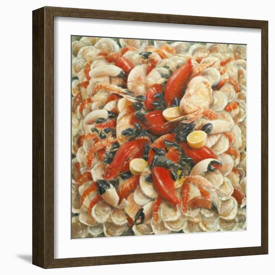 Seafood Extravaganza, 2010-Lincoln Seligman-Framed Giclee Print