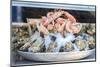 Seafood in outdoor market, Nice, Cote d'Azur, France-Jim Engelbrecht-Mounted Photographic Print