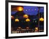 Seafood Restaurant with Lit Lanterns, Vietnam-Walter Bibikow-Framed Photographic Print