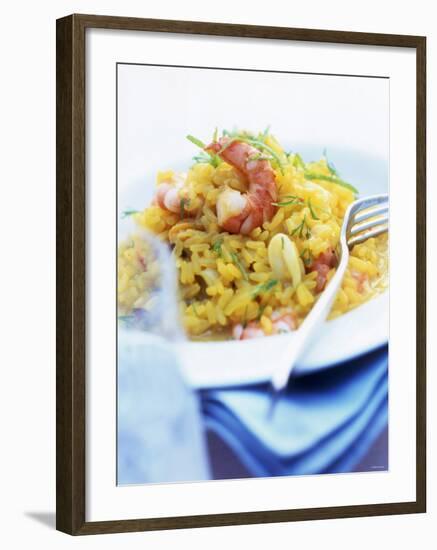 Seafood Risotto-null-Framed Photographic Print