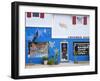 Seafood Store and Barber Shop on Tybee Island, Savannah, Georgia-Richard Cummins-Framed Photographic Print