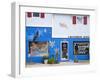 Seafood Store and Barber Shop on Tybee Island, Savannah, Georgia-Richard Cummins-Framed Photographic Print