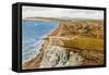 Seaford, from the Cliffs-Alfred Robert Quinton-Framed Stretched Canvas