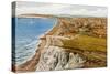 Seaford, from the Cliffs-Alfred Robert Quinton-Stretched Canvas