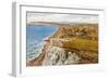 Seaford, from the Cliffs-Alfred Robert Quinton-Framed Giclee Print