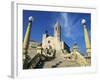 Seafront Church, Sitges, Costa Dorada (Costa Daurada), Catalonia, Spain-Ruth Tomlinson-Framed Photographic Print