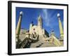 Seafront Church, Sitges, Costa Dorada (Costa Daurada), Catalonia, Spain-Ruth Tomlinson-Framed Photographic Print