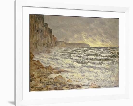 Seafront, Fecamp, 1881-Claude Monet-Framed Giclee Print