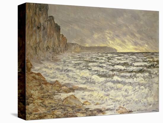 Seafront, Fecamp, 1881-Claude Monet-Stretched Canvas