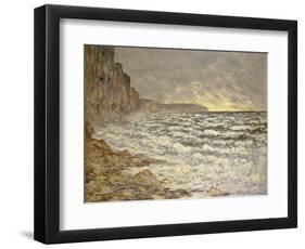 Seafront, Fecamp, 1881-Claude Monet-Framed Giclee Print