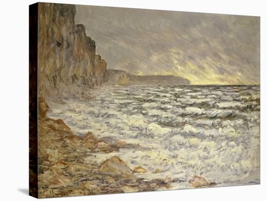 Seafront, Fecamp, 1881-Claude Monet-Stretched Canvas