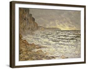 Seafront, Fecamp, 1881-Claude Monet-Framed Giclee Print