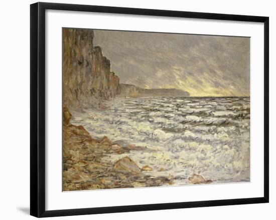 Seafront, Fecamp, 1881-Claude Monet-Framed Giclee Print