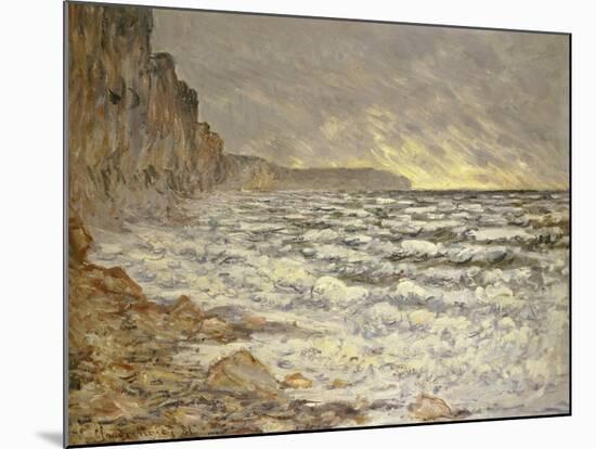 Seafront, Fecamp, 1881-Claude Monet-Mounted Giclee Print