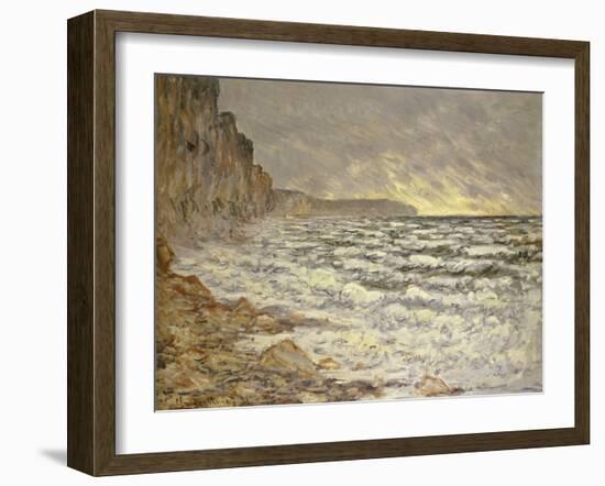 Seafront, Fecamp, 1881-Claude Monet-Framed Giclee Print