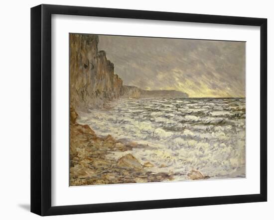 Seafront, Fecamp, 1881-Claude Monet-Framed Giclee Print