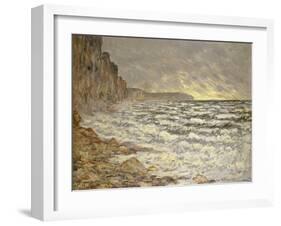 Seafront, Fecamp, 1881-Claude Monet-Framed Giclee Print