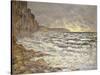 Seafront, Fécamp, 1881-Claude Monet-Stretched Canvas